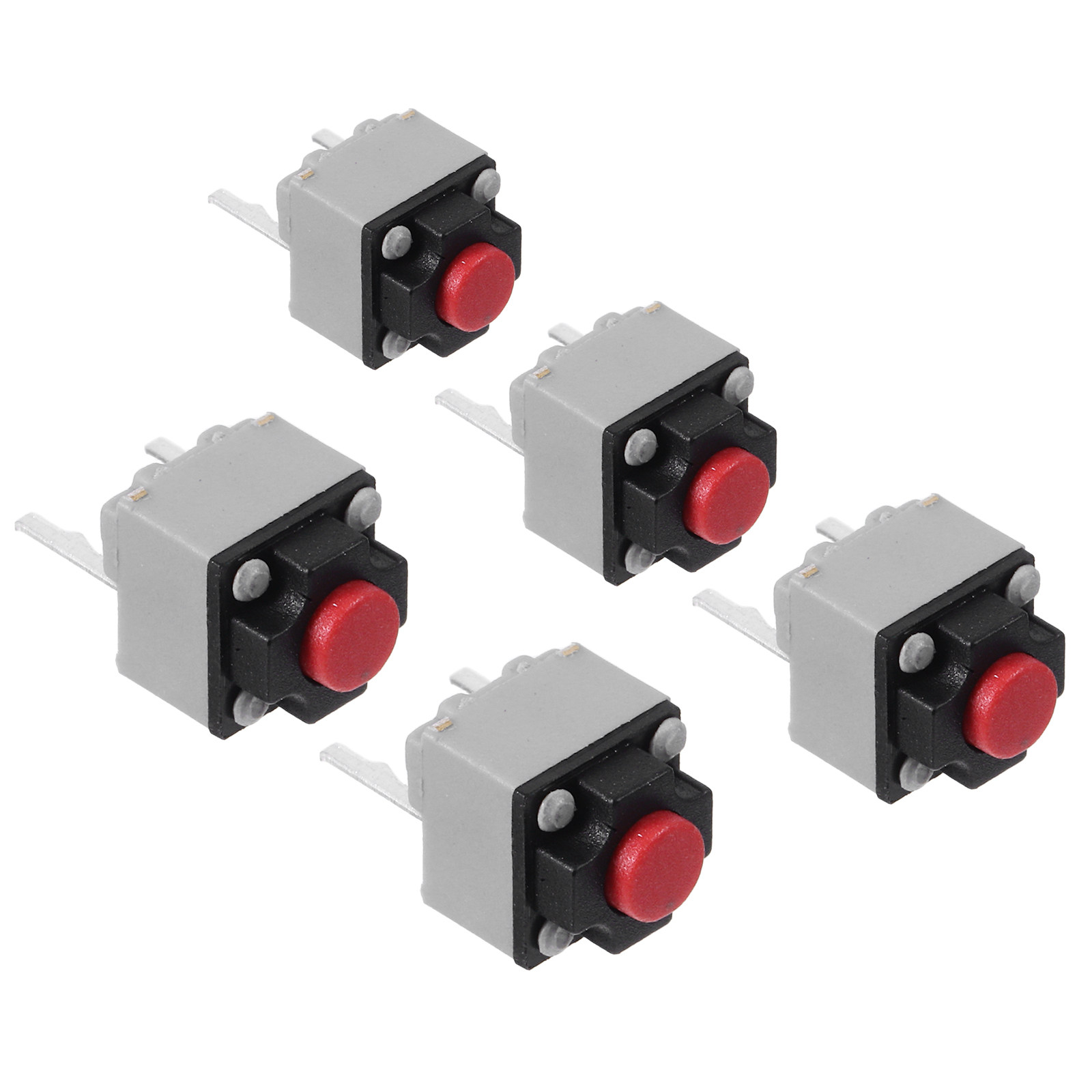 Diy Electronic - 5Pcs Silent Micro Switch 6x6x7.3mm Ultra
