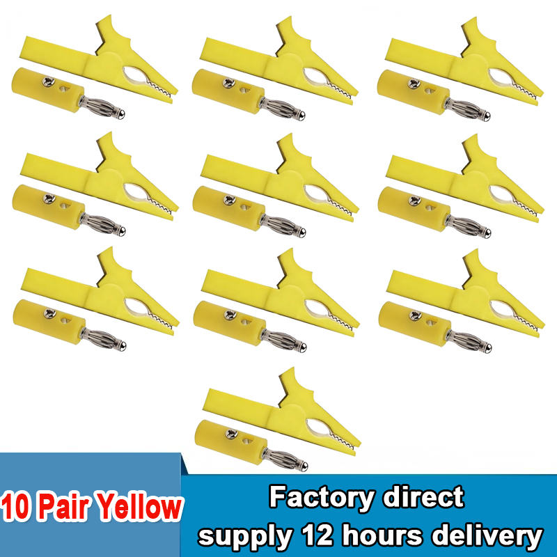 Insulated Alligator Clip with  - Crocodile Clip Set review and price