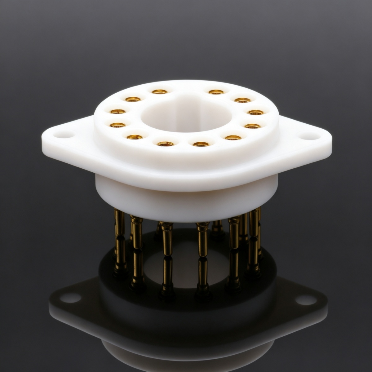 EIZZ 12 Pin PTFE Vacuum Electr - Diy Electronics Holder review and price
