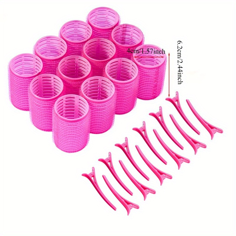 Self-adhesive hair curlers and - Crocodile Clip Set review and price