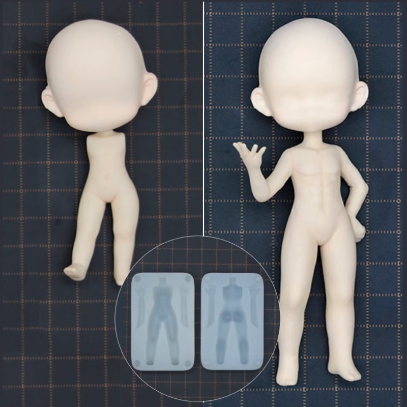 6cm/8cm Q Version of Man Body  - Diy Q review and price