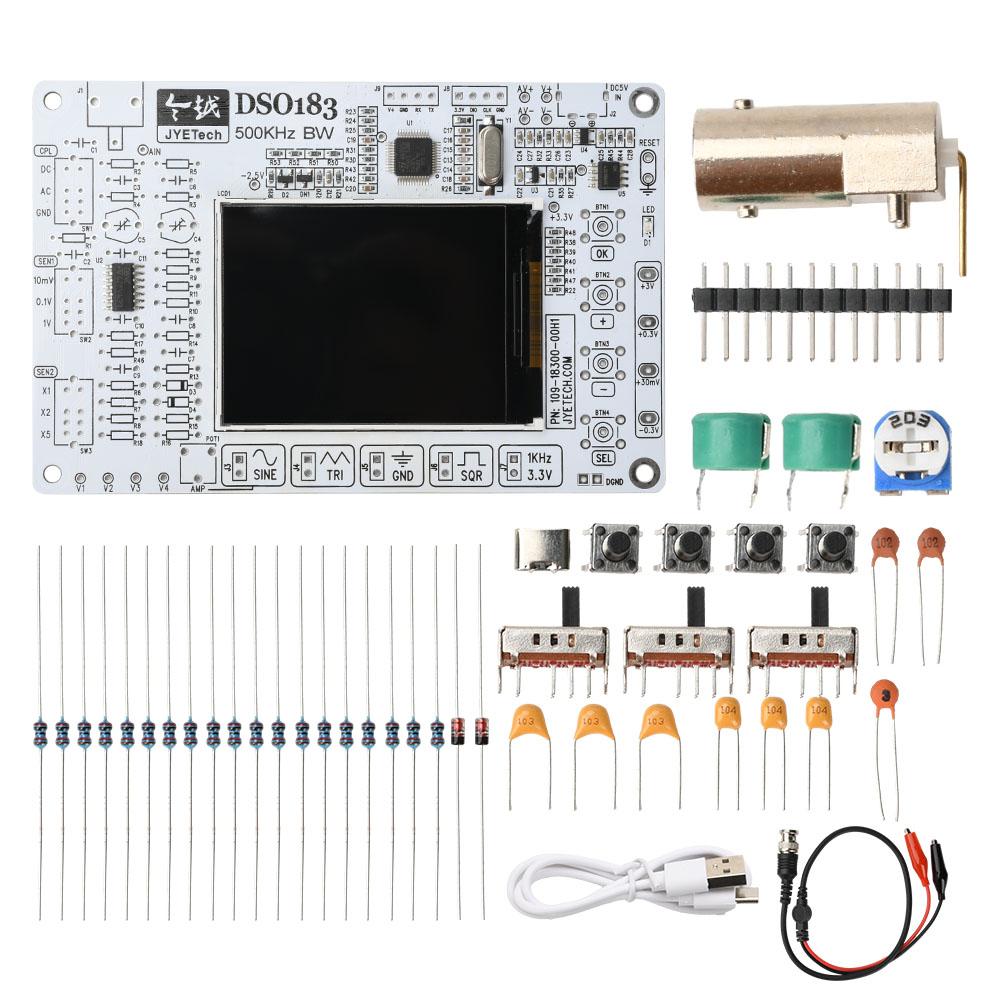 DC 5V DSO183 Digital Oscillosc - Diy Electronics Kits For Beginners review and price