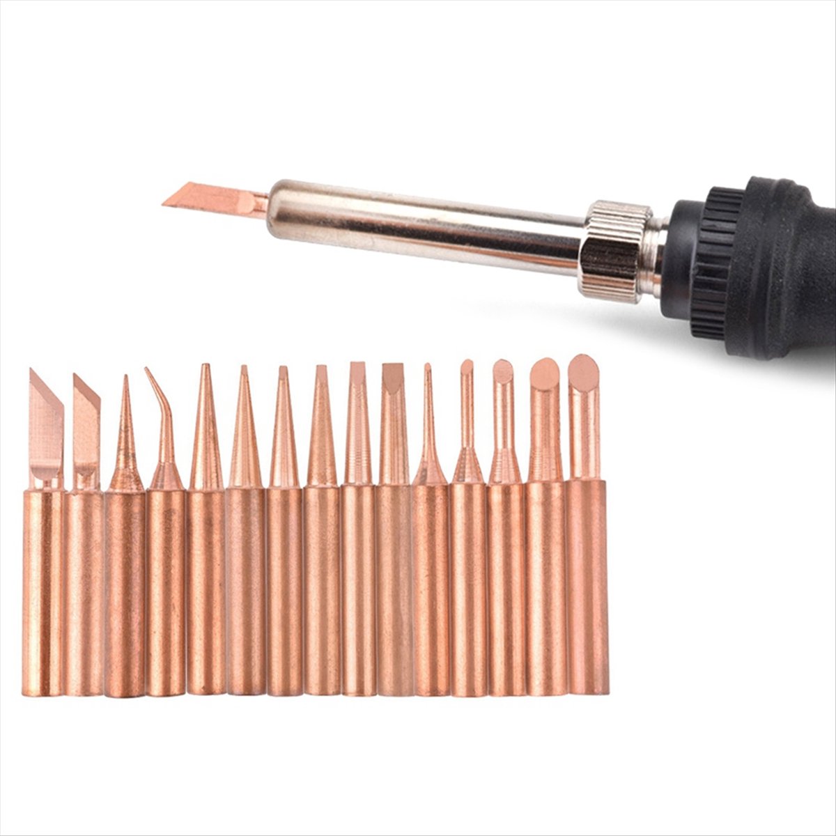 Fits for 15Pcs/Lot Pure Copper - Soldering Iron Kit review and price