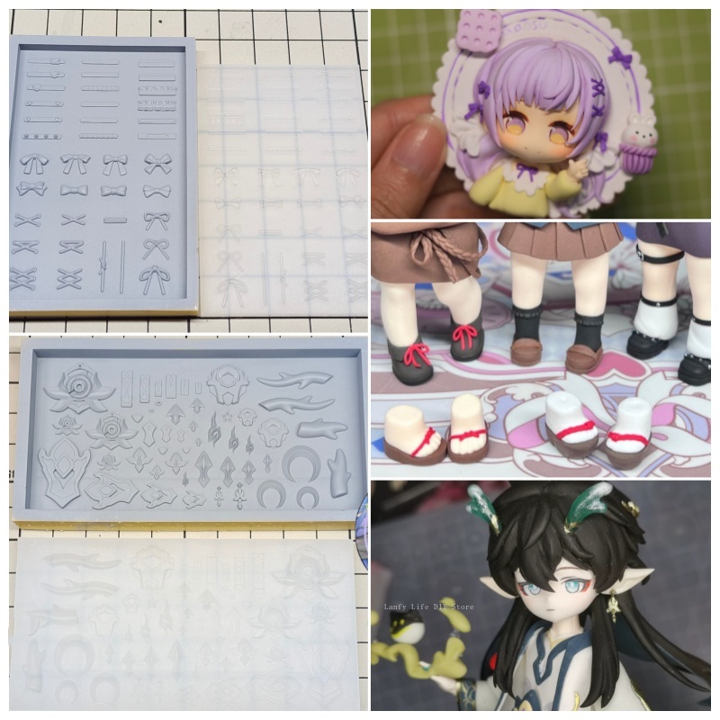 Clay Doll Q Version Shoelaces/ - Diy Q review and price