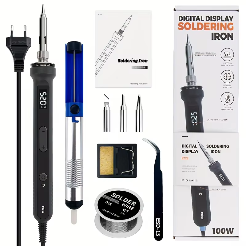 100W Digital Soldering Iron Ki - Soldering Iron Kit review and price