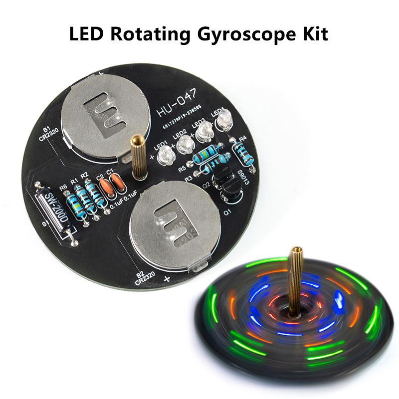 LED Spinning Top Electronics D - Diy Electronics Kits For Beginners review and price
