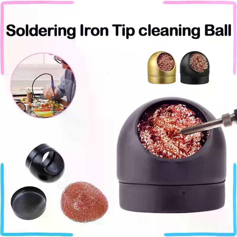 Iron Tip Cleaning Ball With Co - Diy Electronics Holder review and price