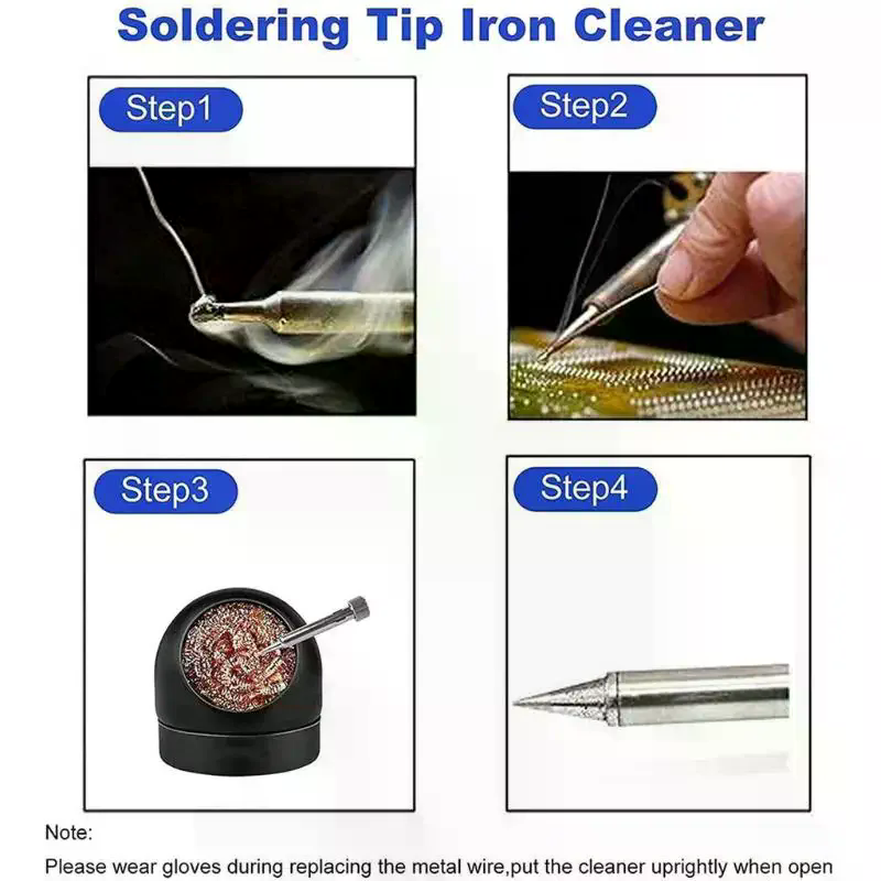 Iron Tip Cleaning Ball With Co - Diy Electronics Holder review and price