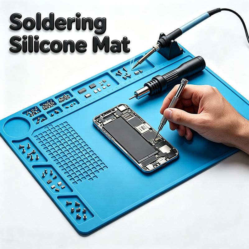 Silicone Repair Mat Heat Insul - Diy Soldering Station No Electronics review and price