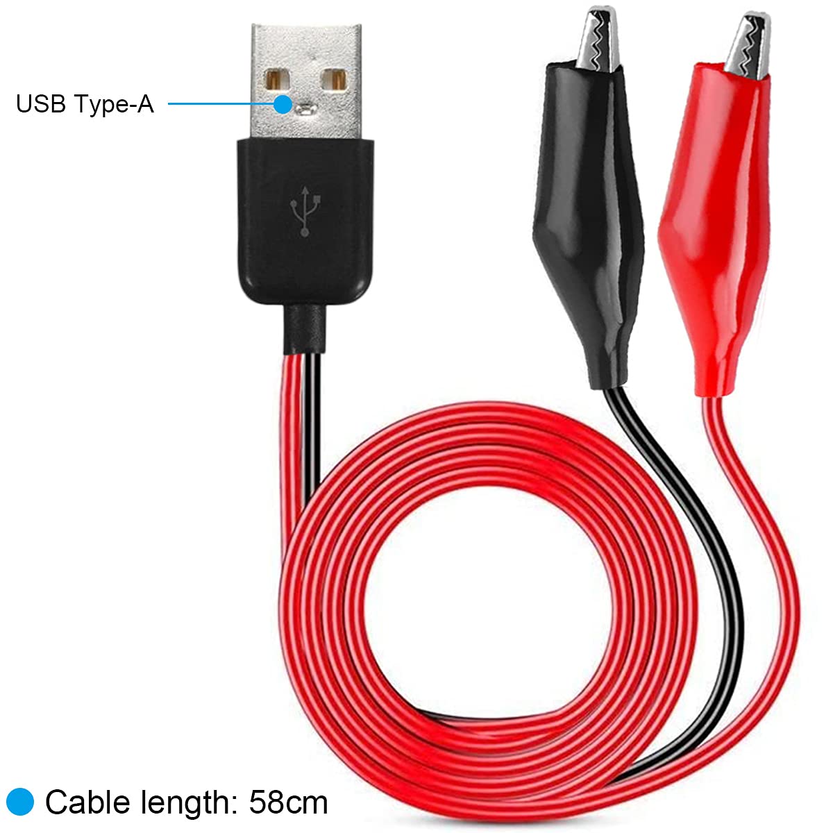Alligator Clip to USB, Crocodi - Crocodile Clip Set review and price