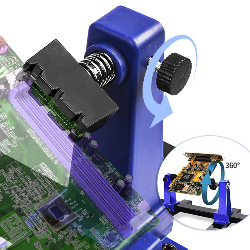 Adjustable 360° Circuit Board  - Diy Electronics Holder review and price