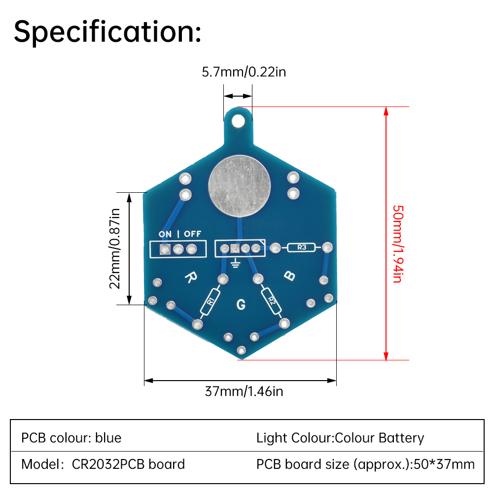 RGB LED Light Circuit Board We - Diy Electronics Kits For Beginners review and price