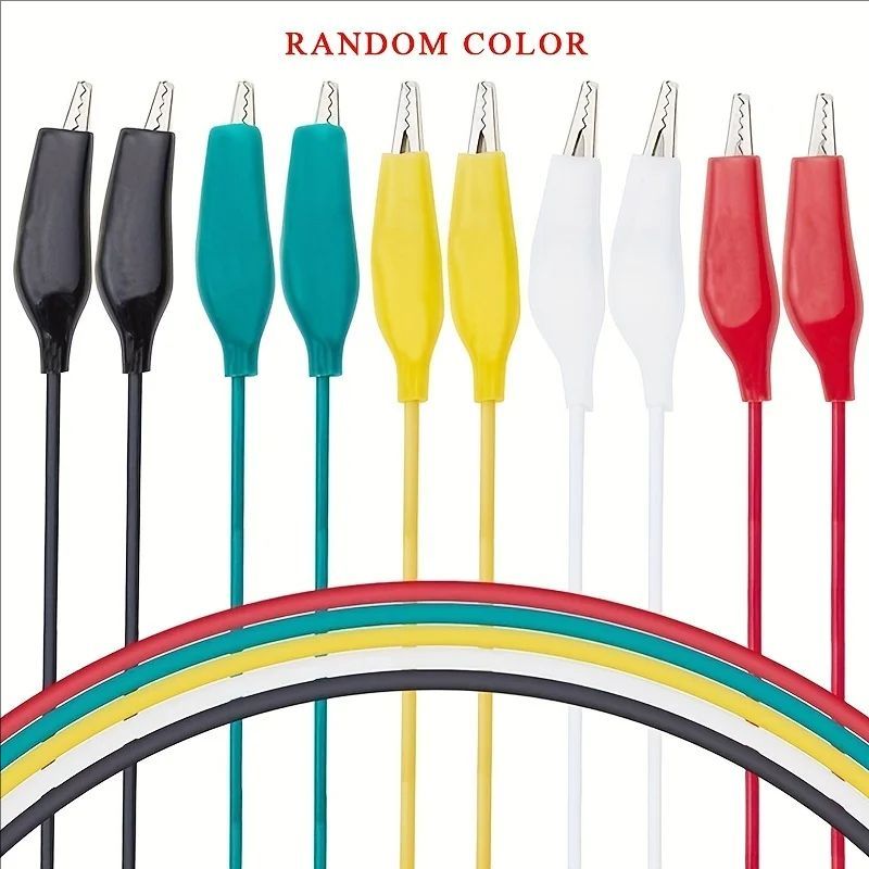 1Set / 10PCS Alligator Clips E - Crocodile Clip Set review and price